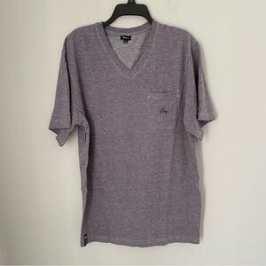 Lrg Men’s V neck Short Sleeve Basic Tee size L